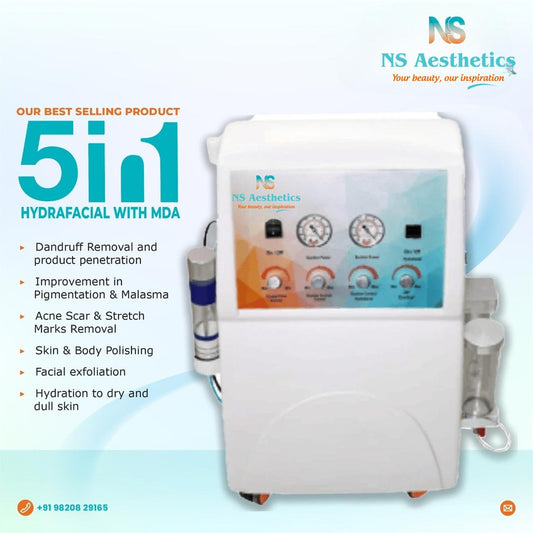 5 in 1 hydrafacial with MDA