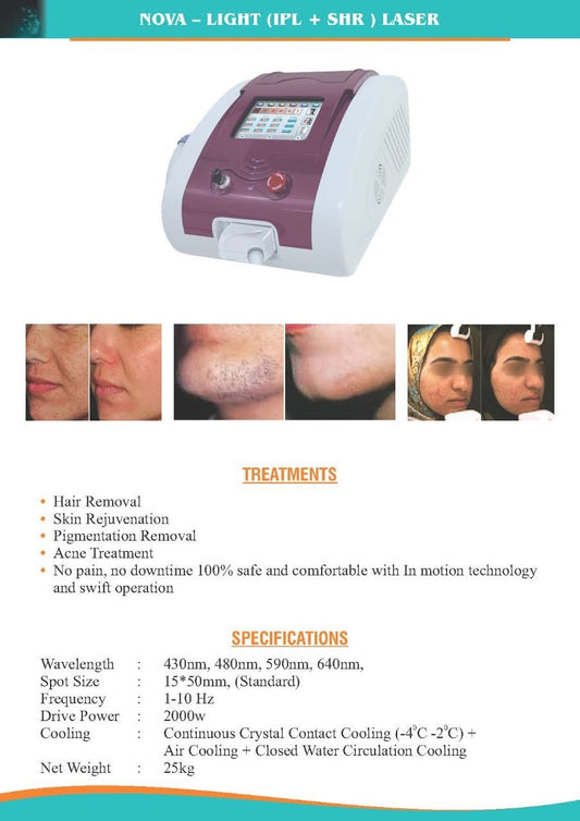 IPL SHR Hair Removal Laser Machine