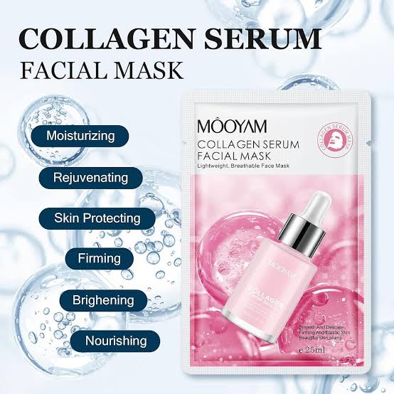 Moyam Collagen serum facial mask (pack of 5)